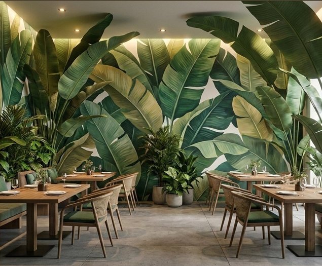 Banana Leaf Canopy — WJWP-BOT-017
