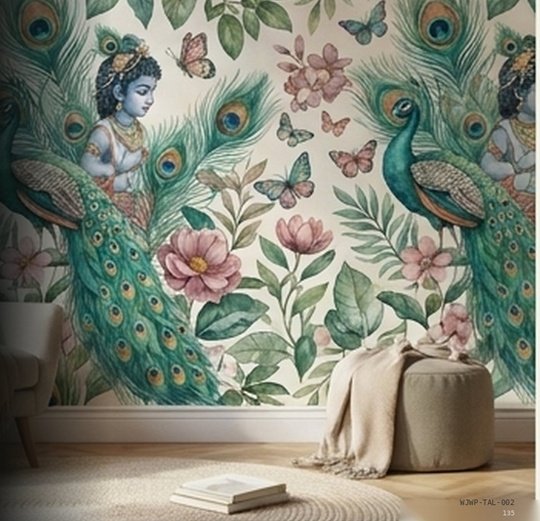 Krishna's Peacock Garden — WJWP-TAL-002
