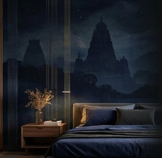 Indigo South Woven Night Skies — WJWP-MOD-007