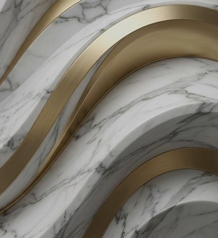 Gilded Marble