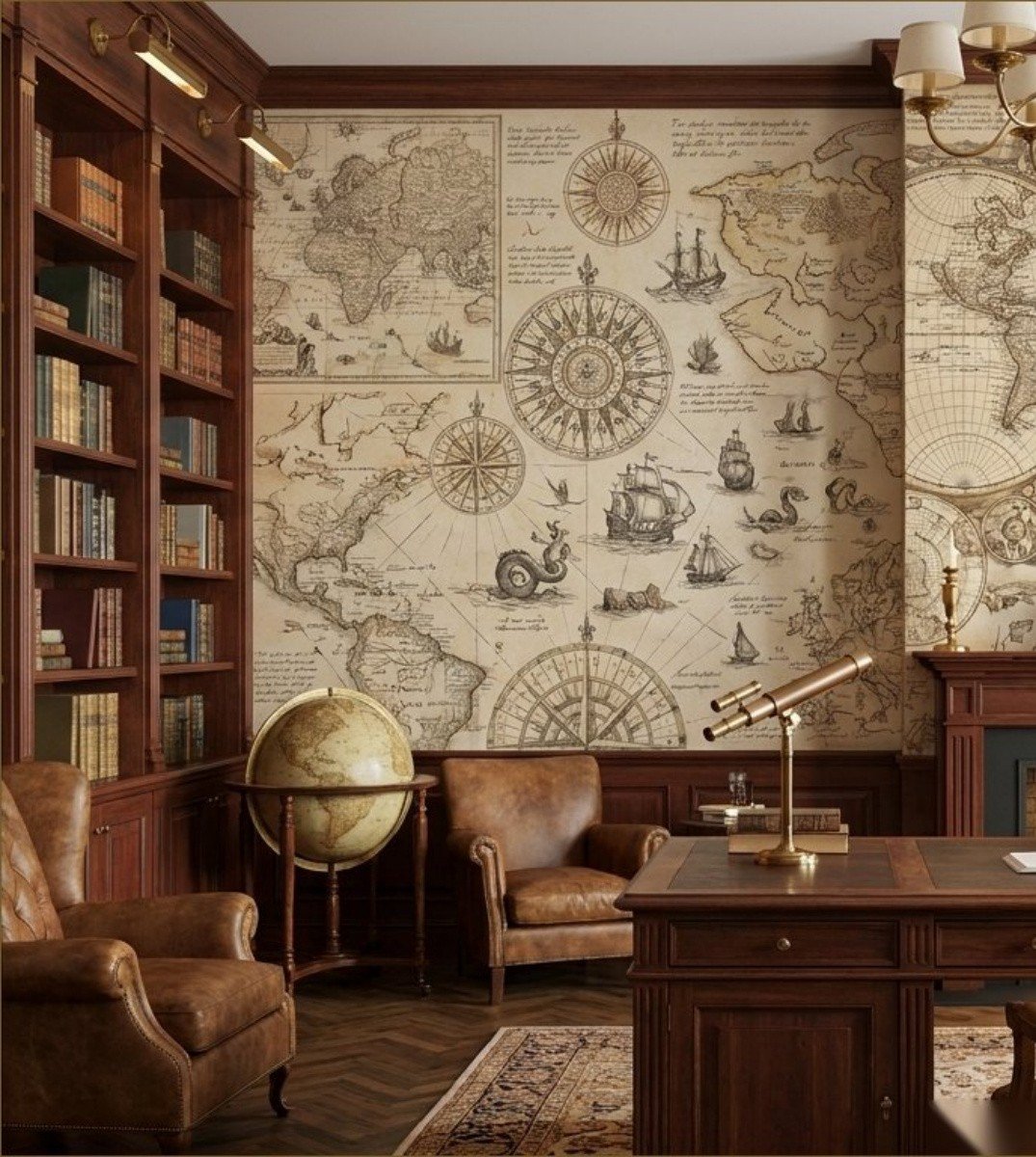 The Antique Map Room — WJWP-VOY-007