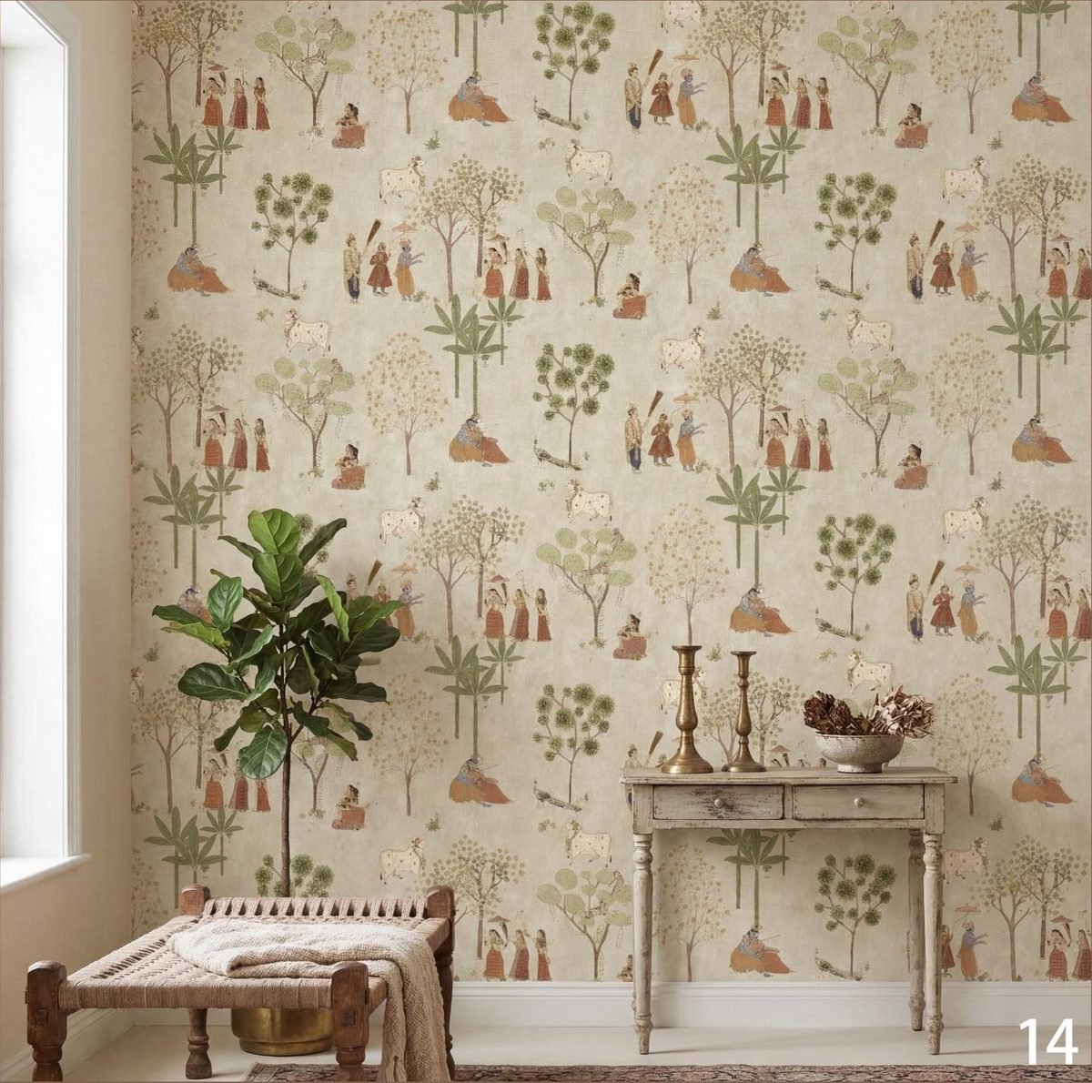Athenic India wallpaper design 11