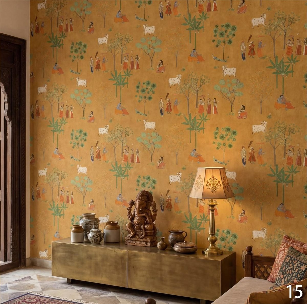 Athenic India wallpaper design 12