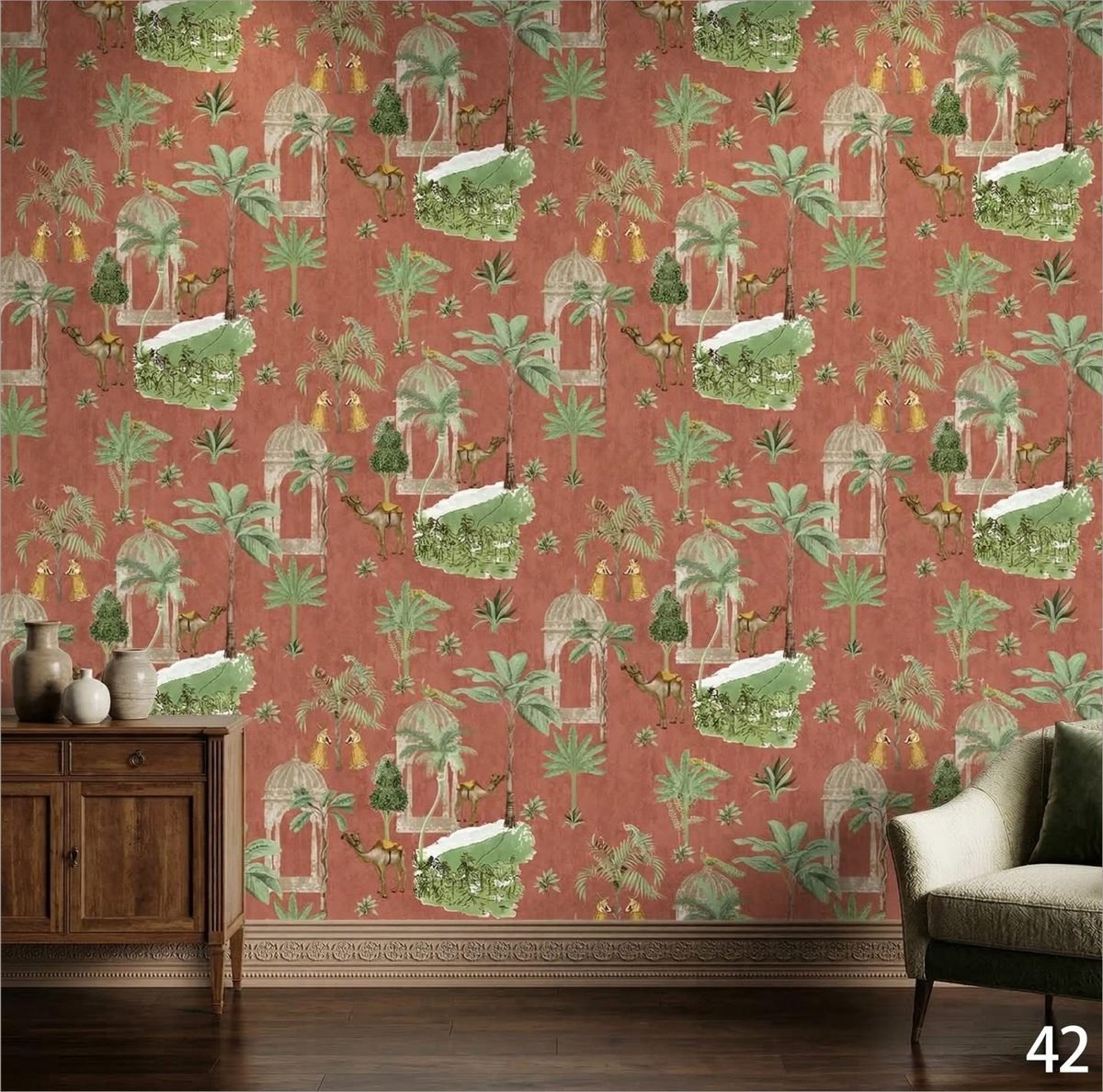 Athenic India wallpaper design 39