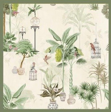 Athenic India wallpaper design 46 — pattern swatch
